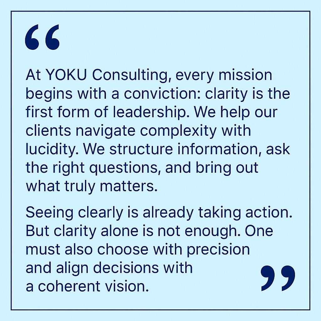 YOKU Consulting - Values